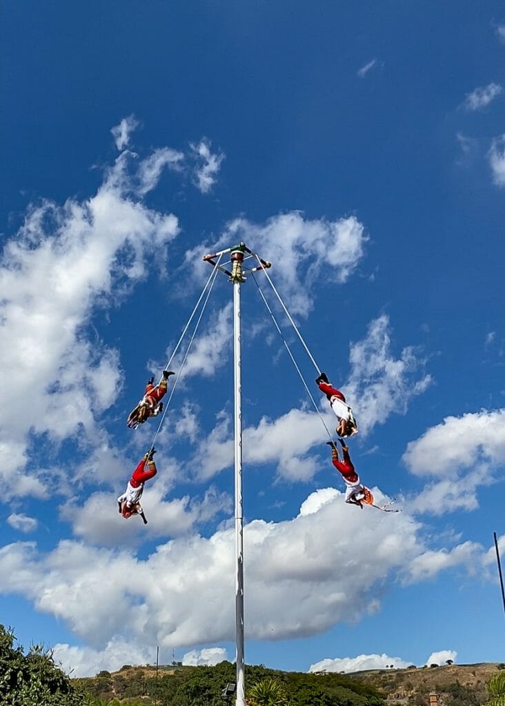 Voladores de Papantla Tequila Jalisco Mexico vanlife