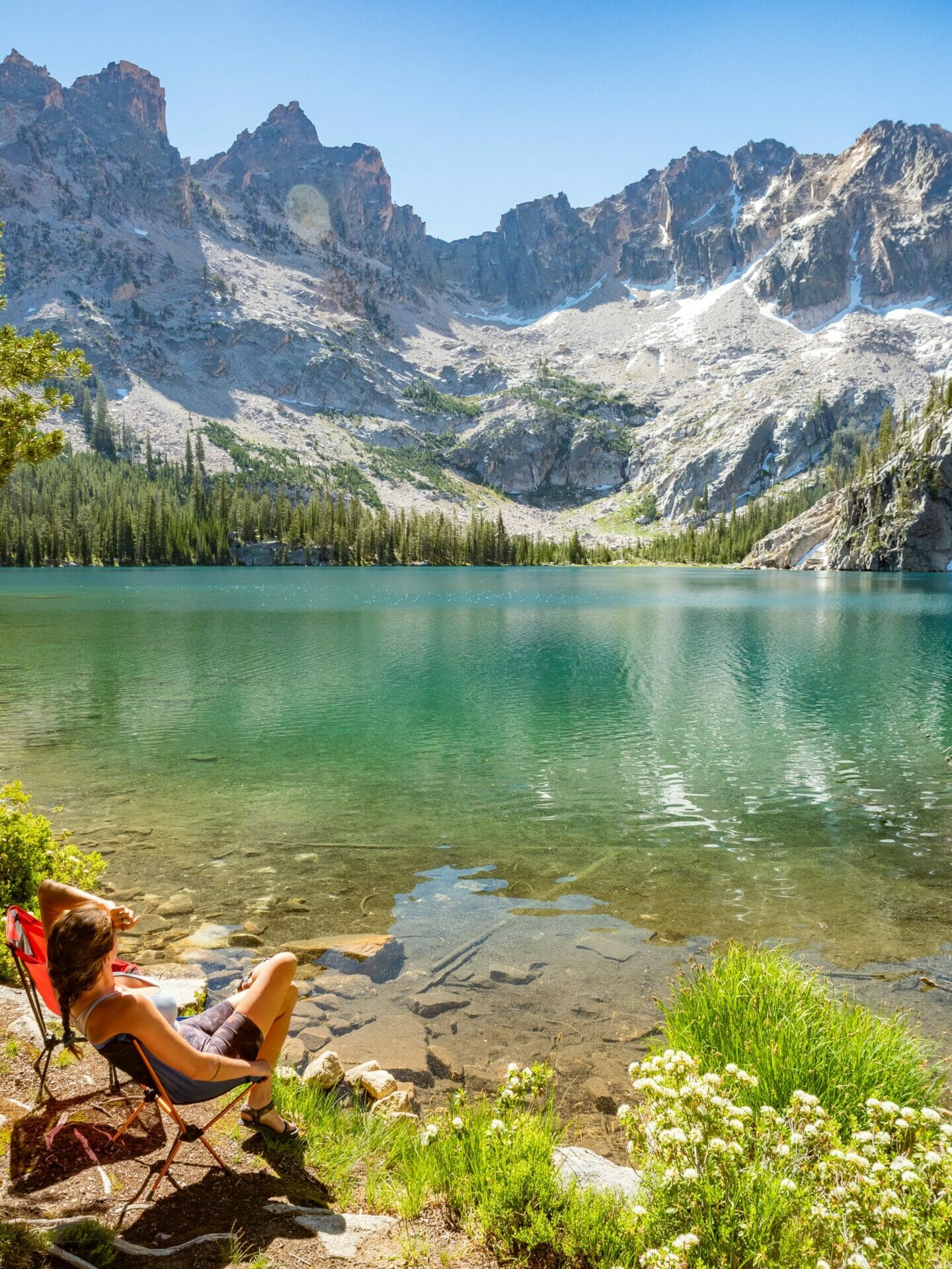 Baron Cramer Lakes backpacking best hikes Sawtooth Mountains Idaho