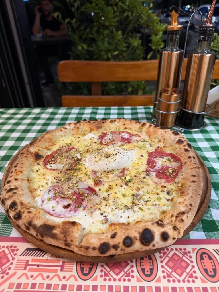 Pizza in Shkodër, Albania