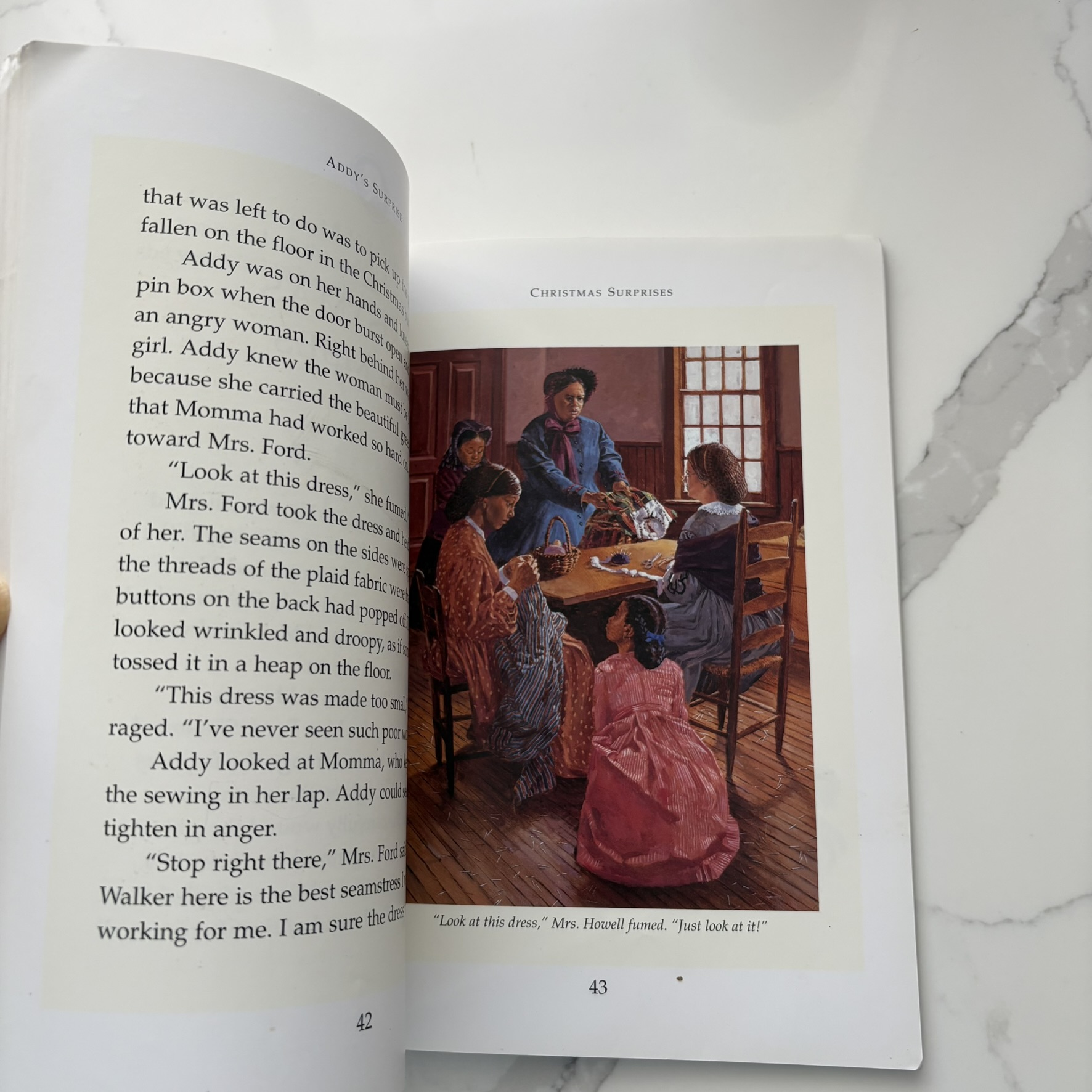 American Girl Addy's Surprise A Christmas Story