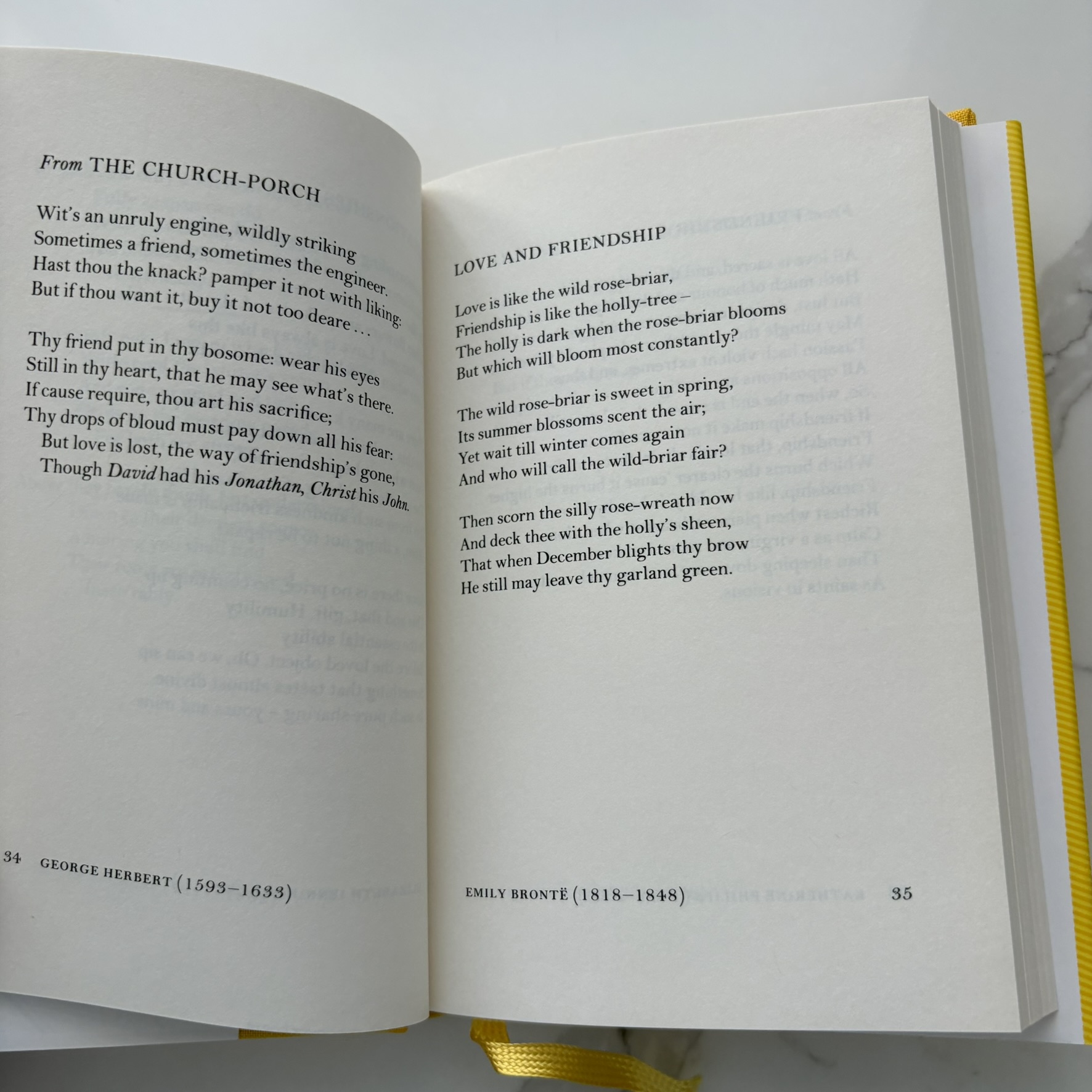 Everyman's Pocket Library Friendship Poems