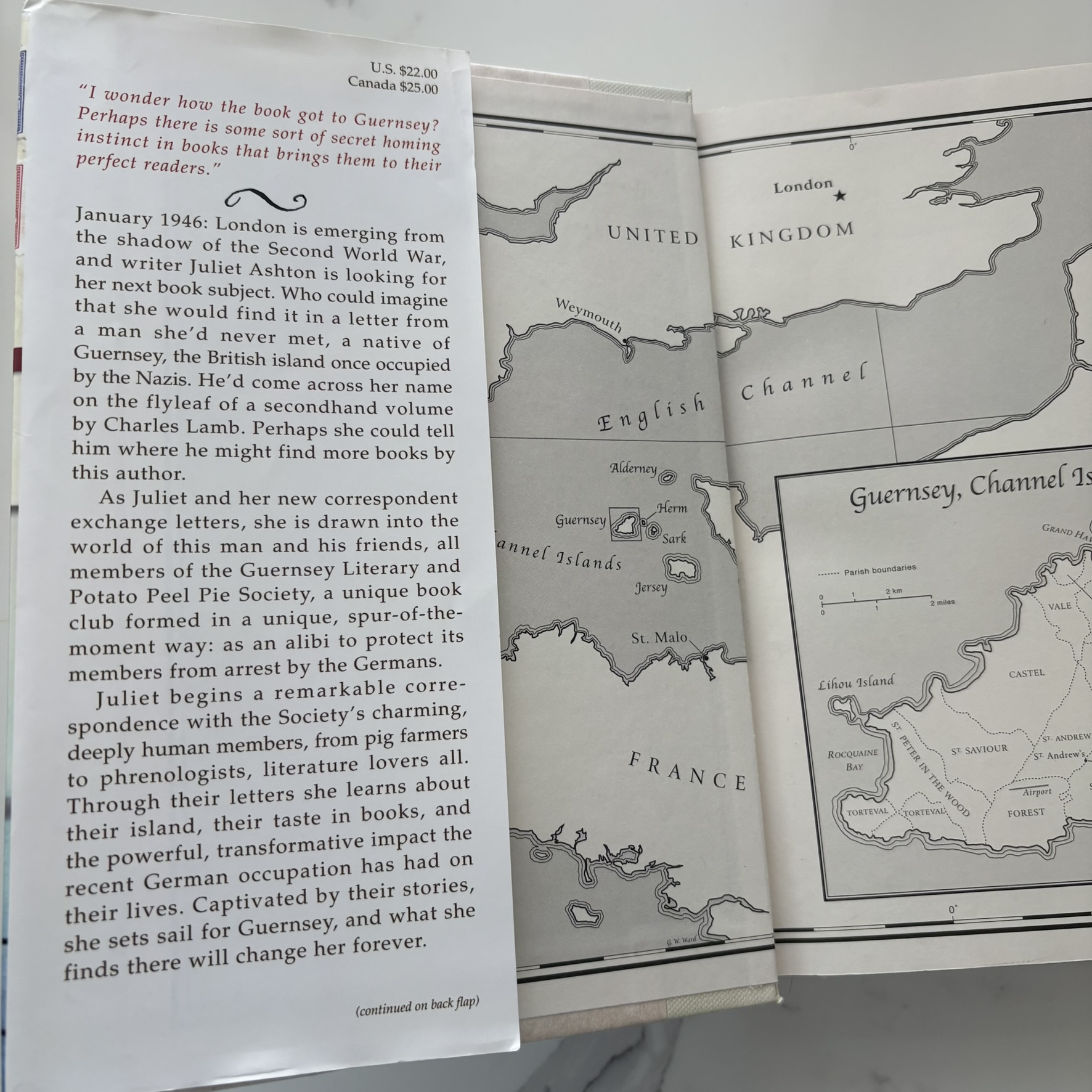 The Guernsey Literary and Potato Peel Pie Society