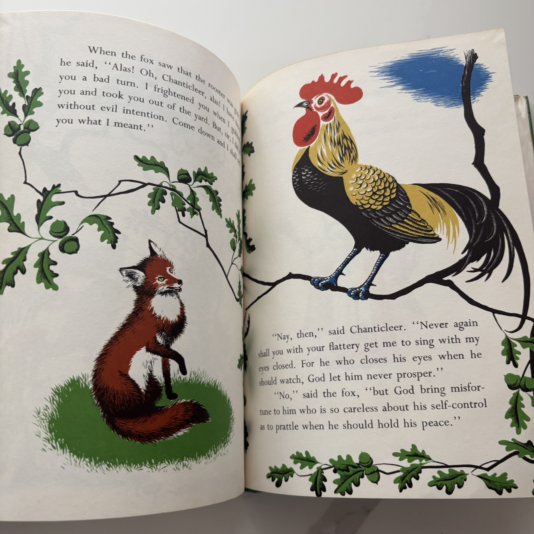 Chanticleer and the Fox