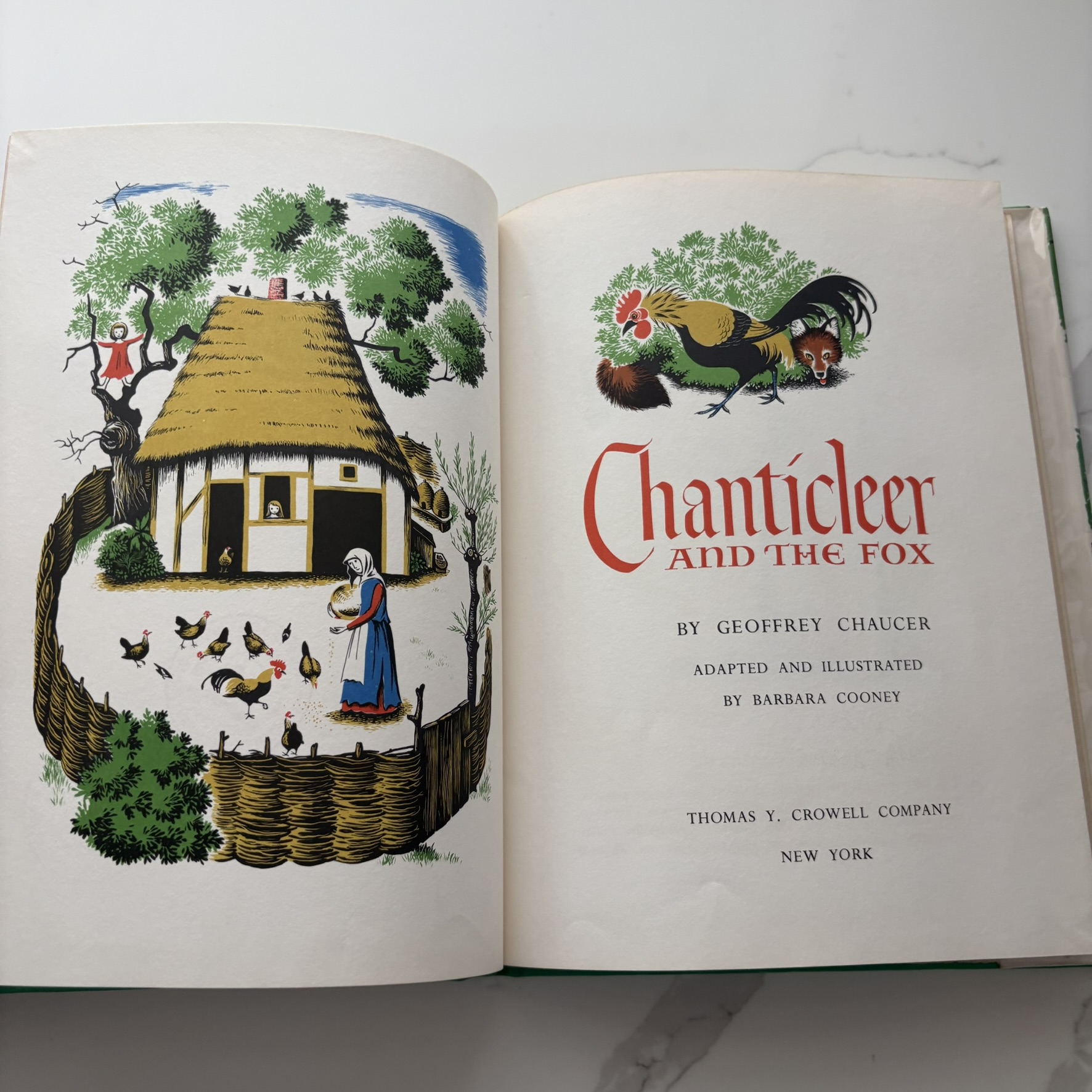 Chanticleer and the Fox