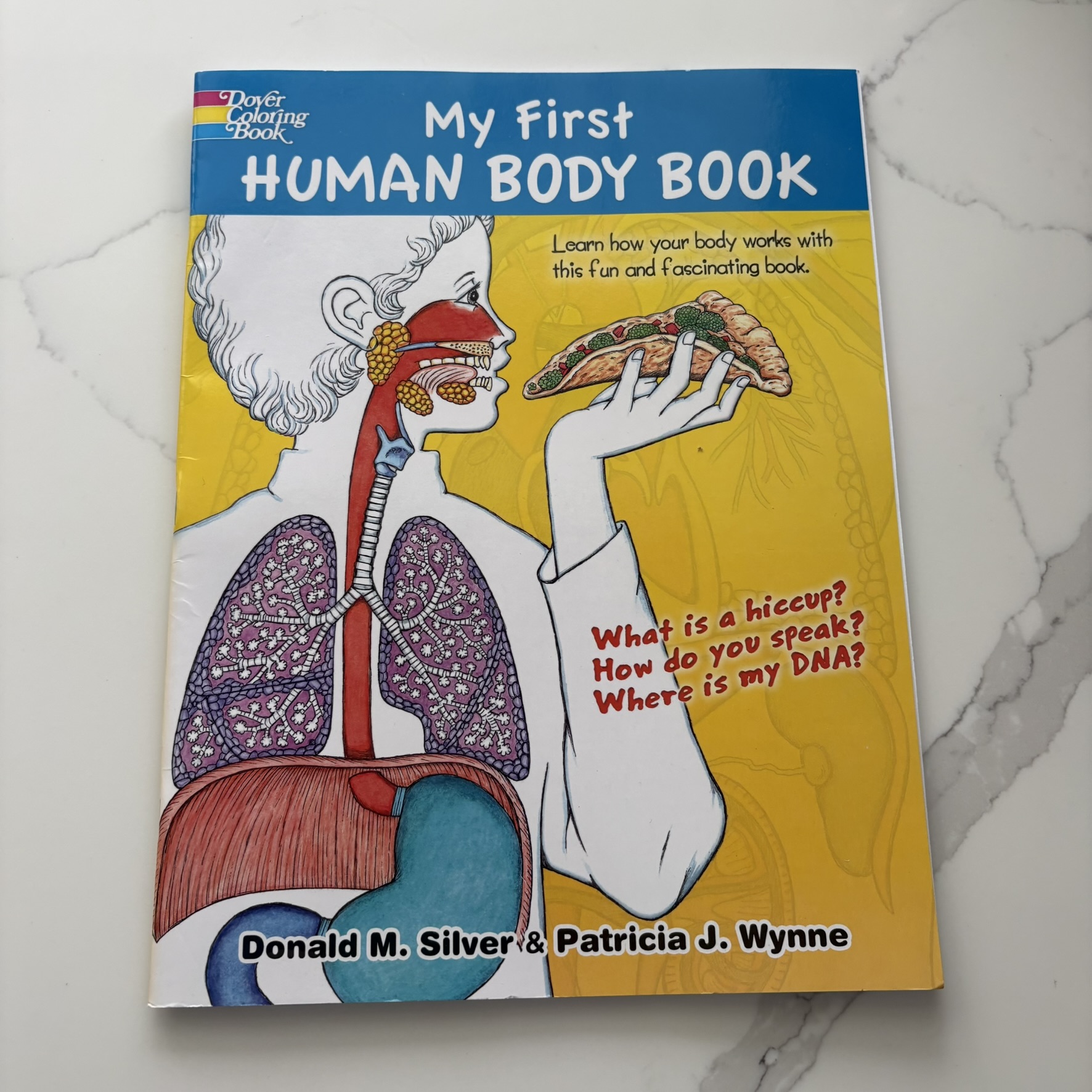 Dover Coloring Book My First Human Body Book