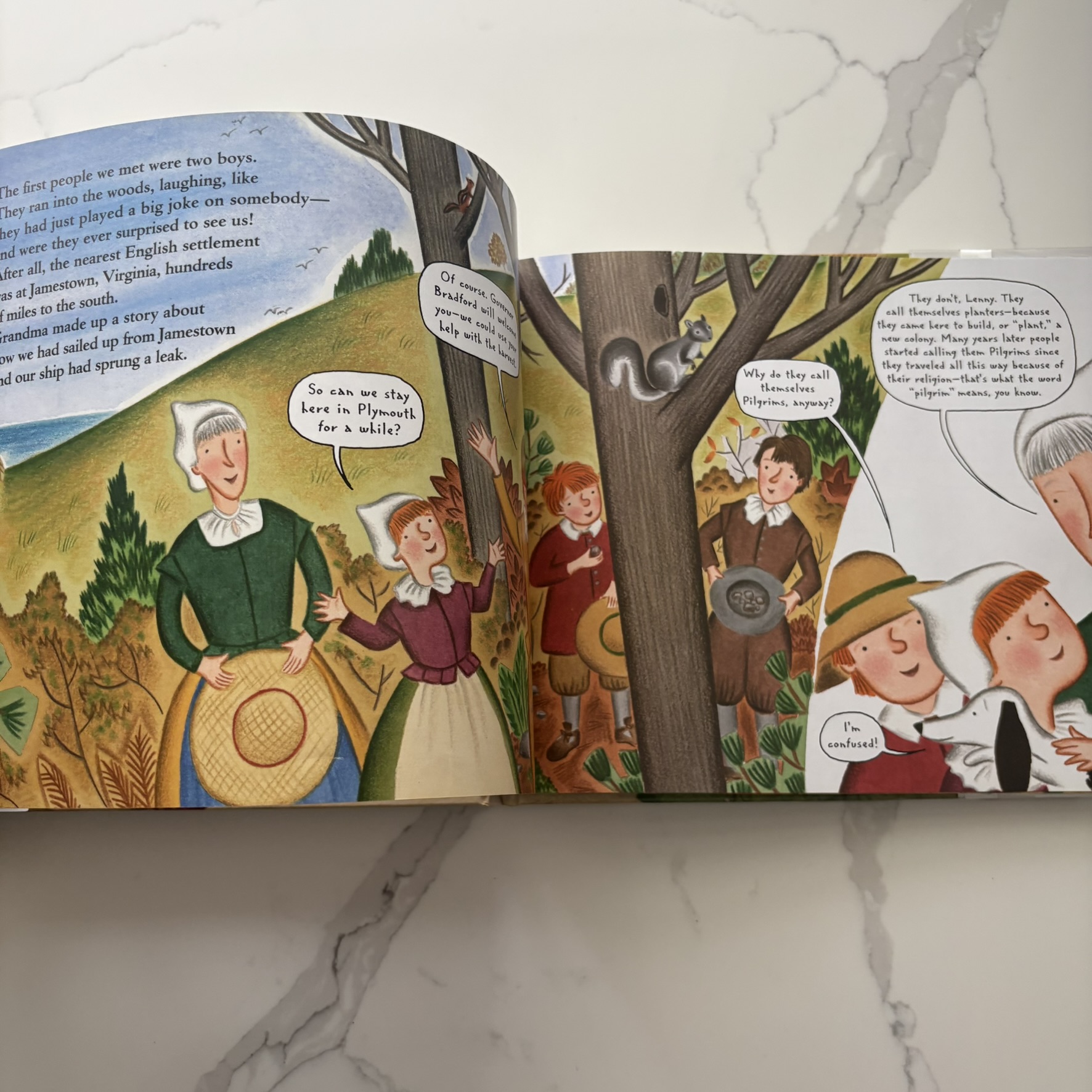 Thanksgiving on Plymouth Plantation