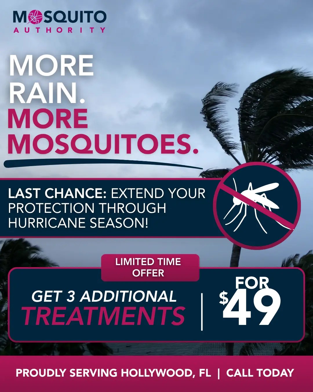 Hurricane season offer