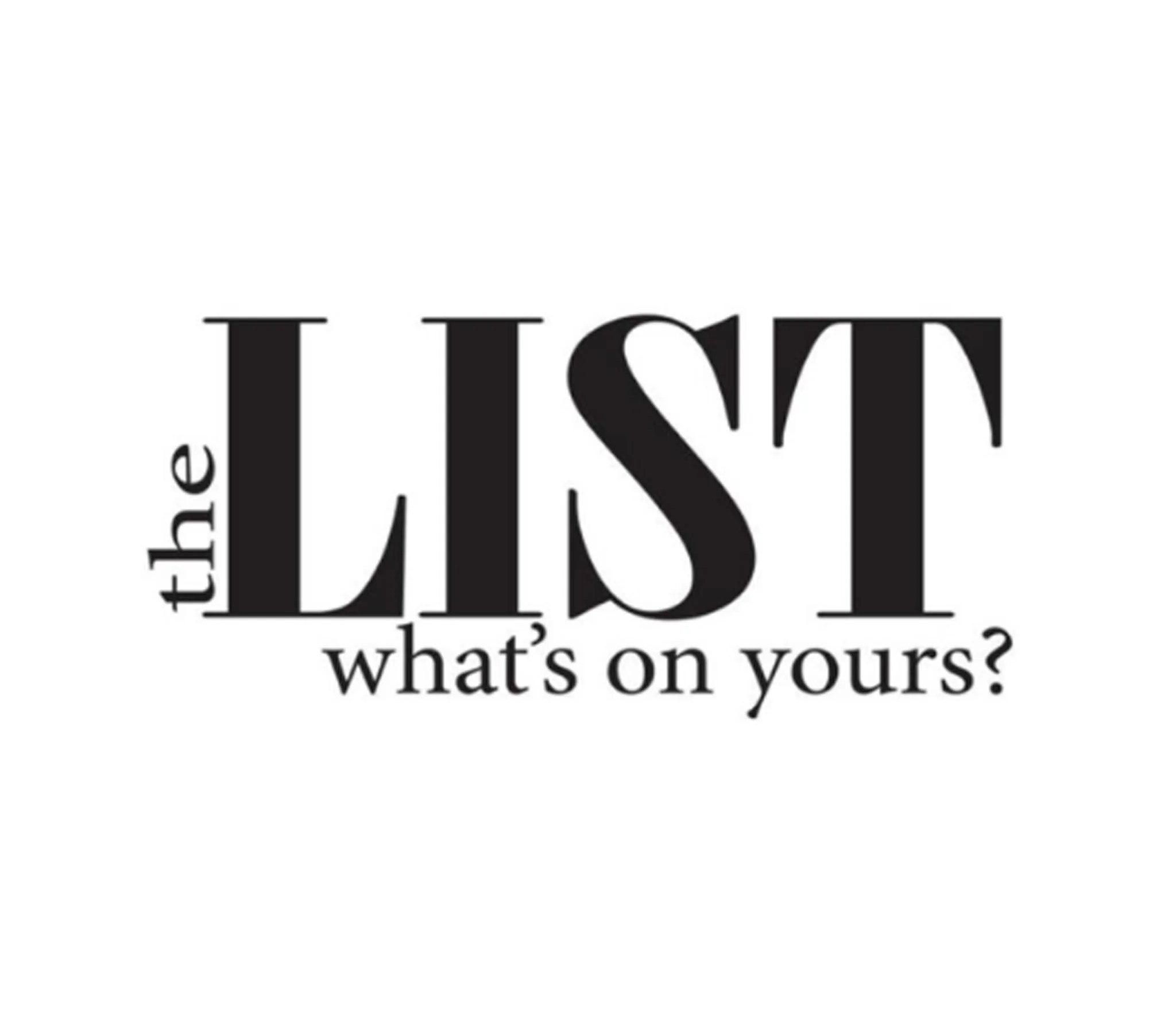 The List logo