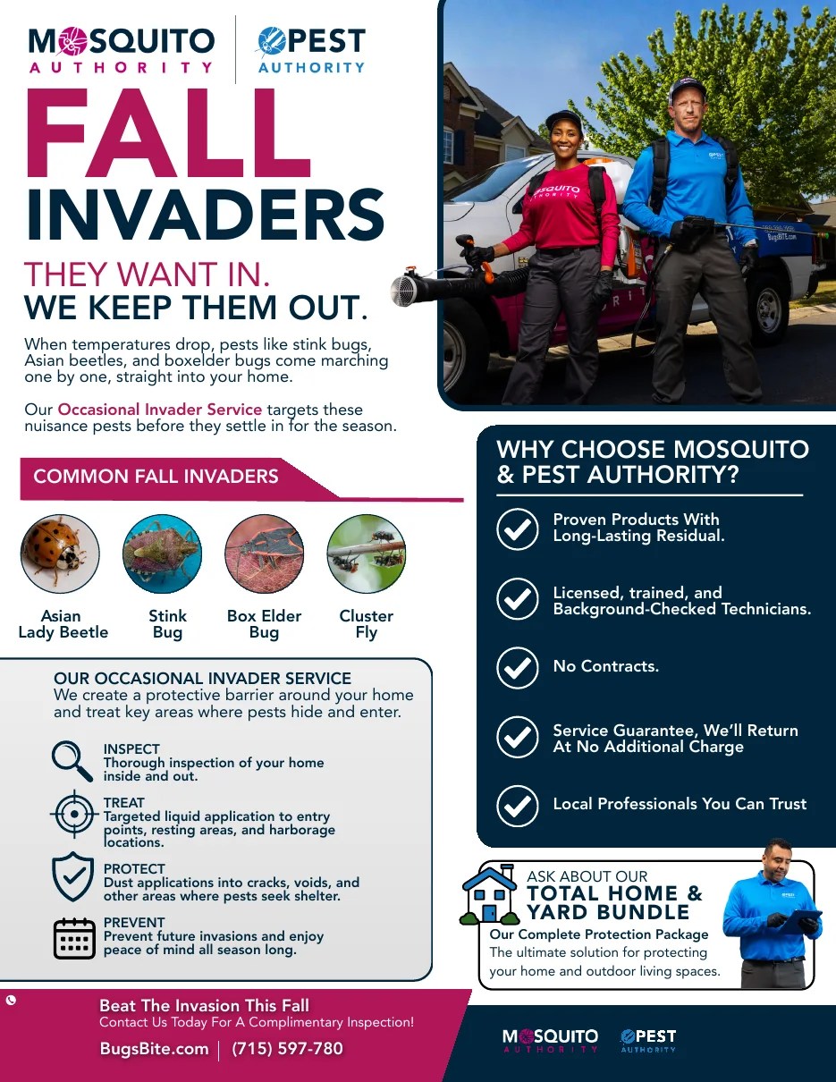 Fall Invaders flyer preview