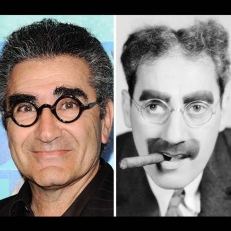 Eugene Levy and Groucho Marx