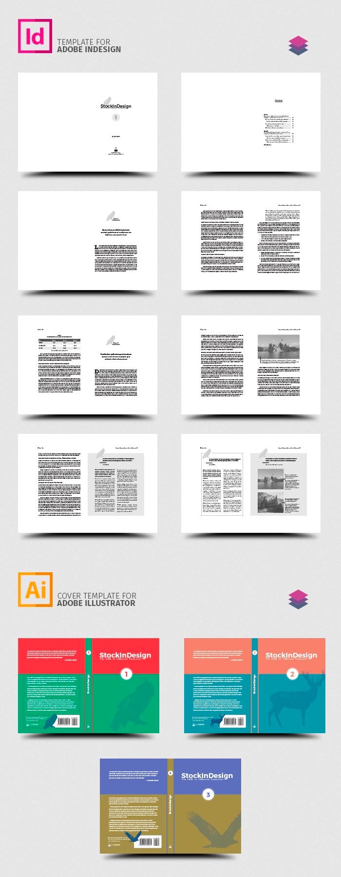 The colors can be easily edite… 10 Best Indesign Book Templates Free Premium