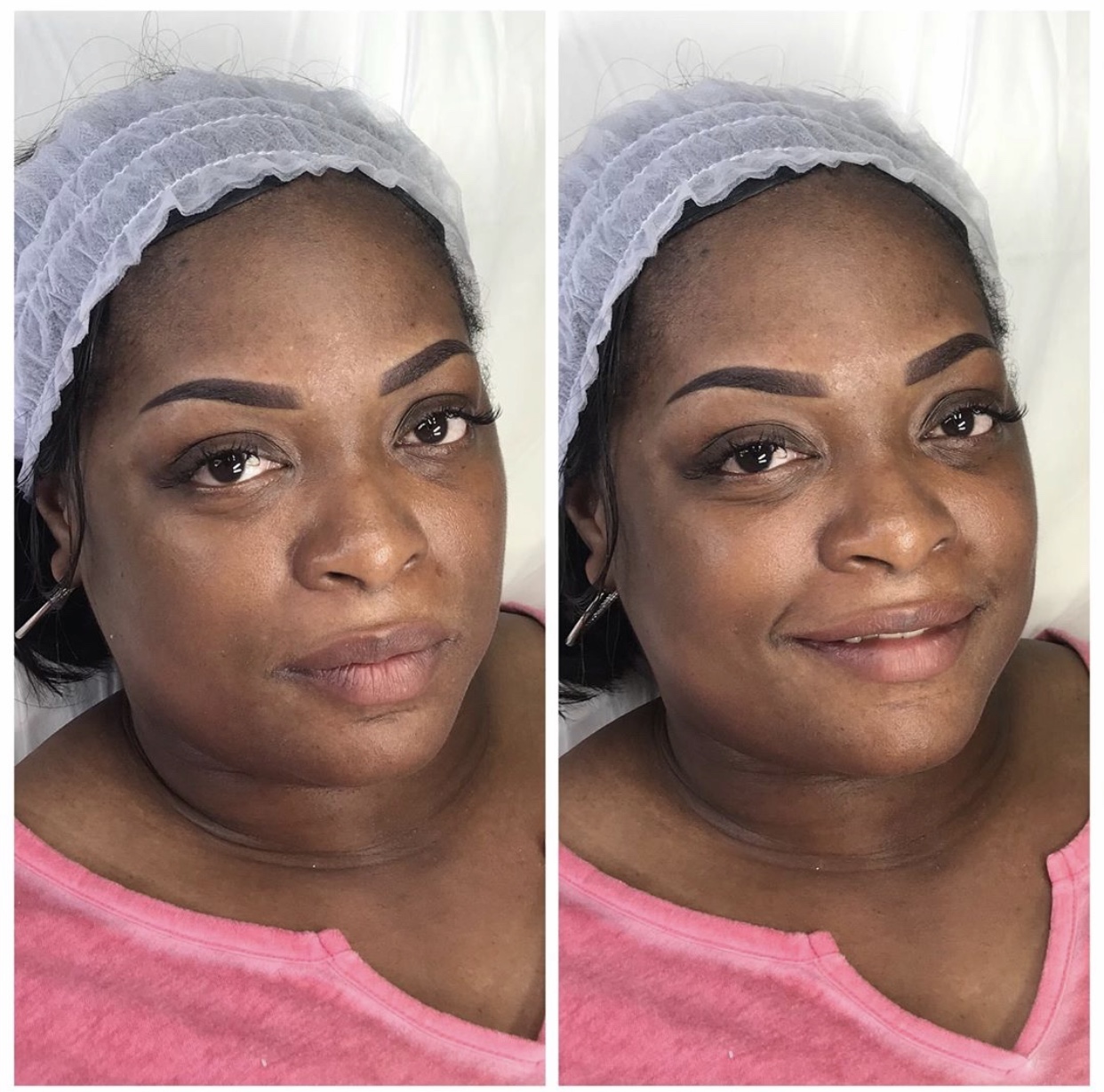 Eyebrow microblading photos