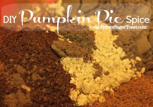 DIY Pumpkin Pie Spice