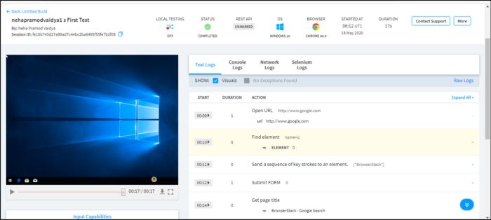 How To Run First Selenium Test Script Tutorial Browserstack - Landscape Arts - Perfect Retina Collection