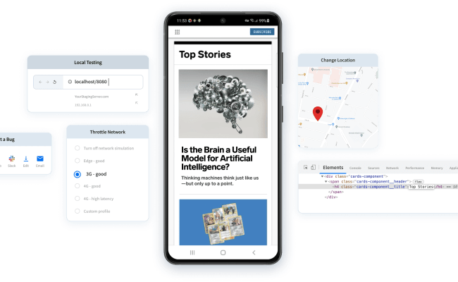 Features Of BrowserStack Live