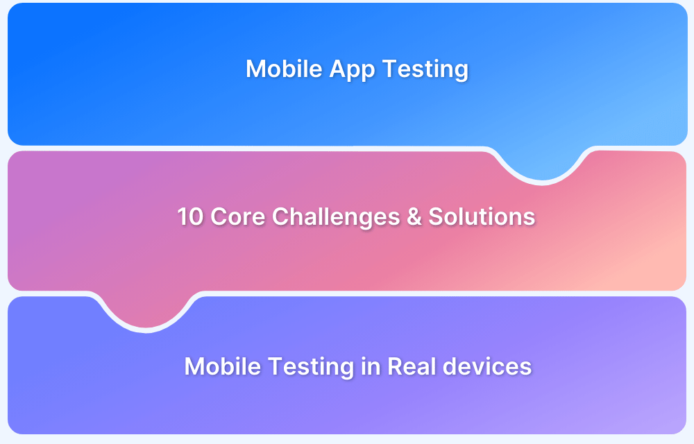 How to create mobile app testing scenarios