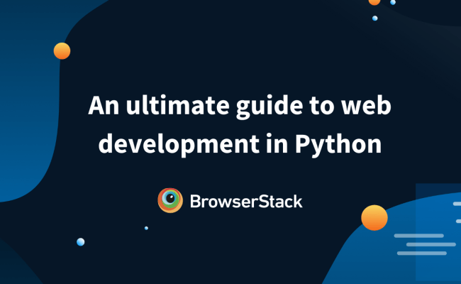 What Is Web Development Framework In Python Code - Infoupdate.org