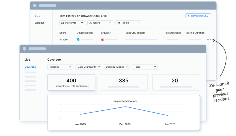 Live Features Browserstack - Premium Geometric Photo Gallery - Full HD