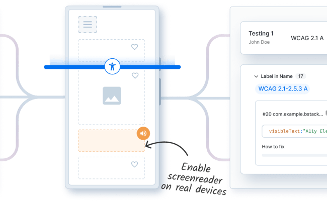 App Accessibility - Features | BrowserStack