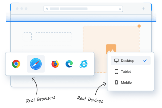 Test Websites On Remote Browser Online Browserstack - Download Amazing Abstract Illustration | Retina