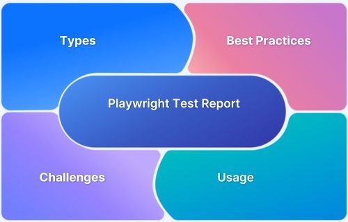 Playwright Test Report Comprehensive Guide Browserstack - Beautiful Colorful Background - 8K