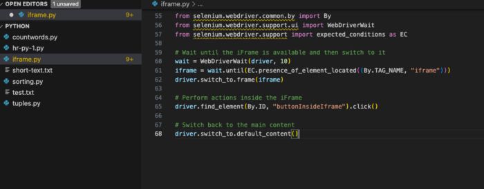 How To Interact With Iframes Using Selenium In Python Browserstack - Ultra HD Ocean Art - Mobile