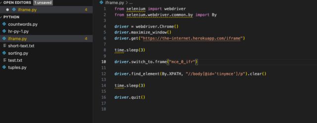 Handling Iframes In Selenium Python Skill2lead Com - Premium Landscape Design Gallery - Mobile