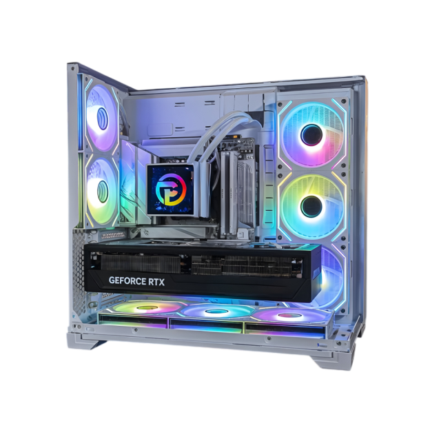 O11 Vision Compact NVIDIA RTX 5080 White Prebuilt | Paradox Customs