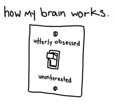 obsessed uninterested switch