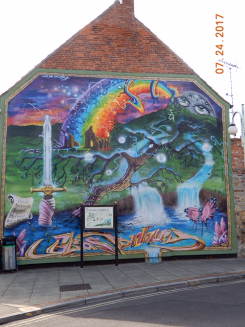 Athurian legend wall mural