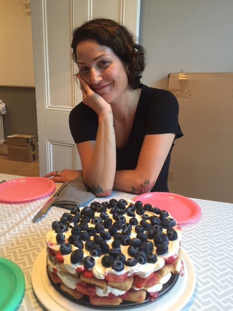 And she made a trifle!