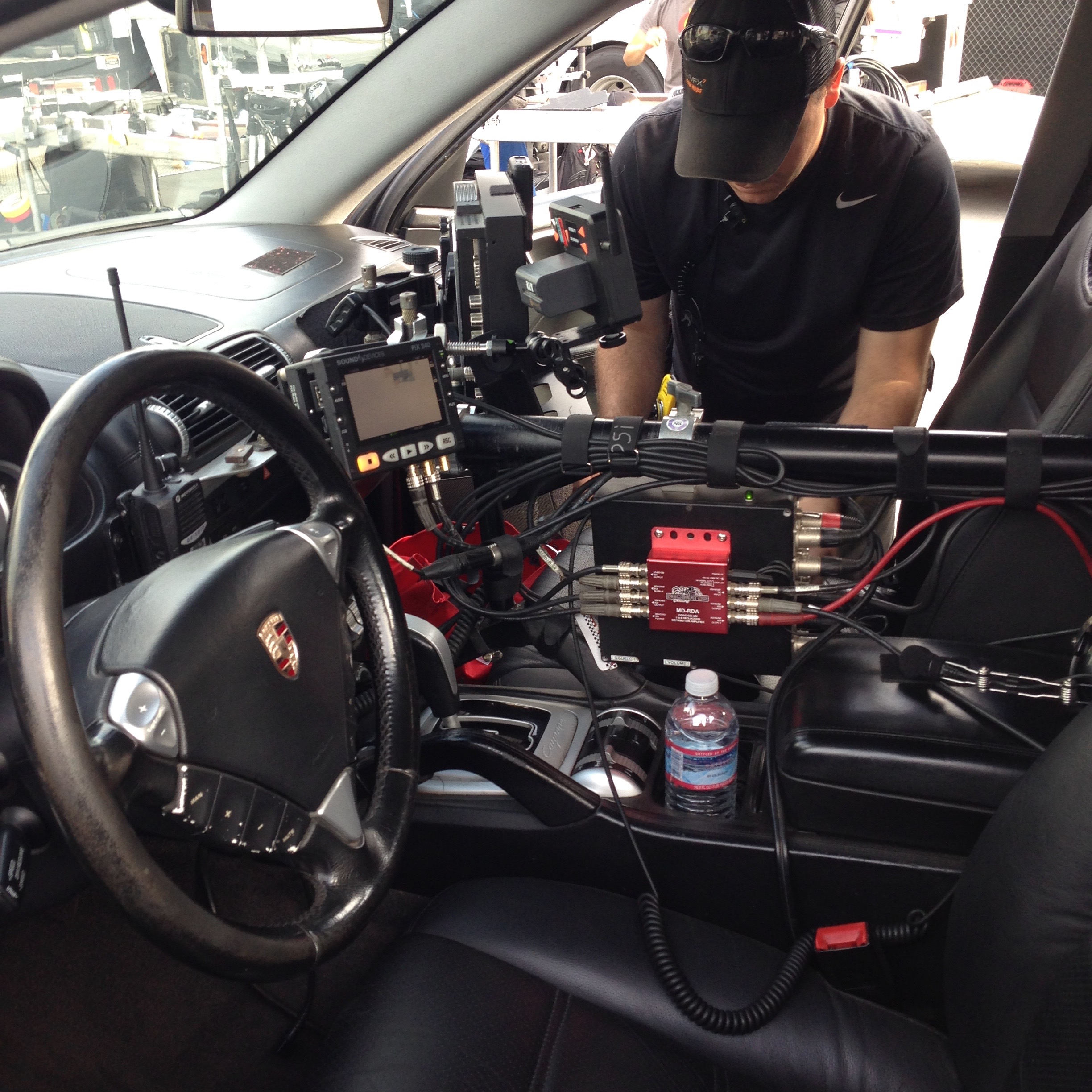 This is what it looks like in the drivers seat of the Pursuit System!