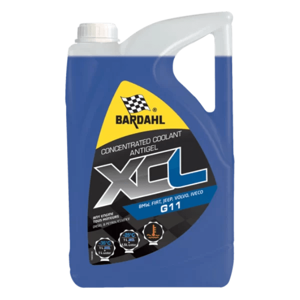 Bardahl- Антифриз XCL G11 концентрат, син 200L