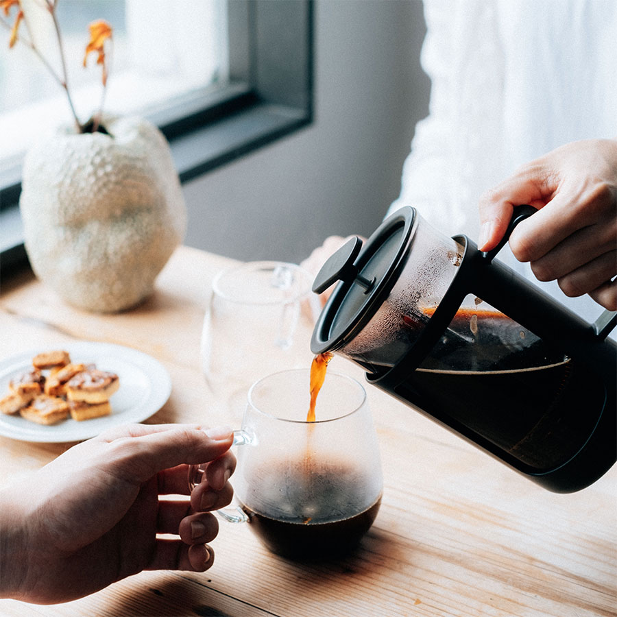 hario coffee press u 600ml schwarz french press kaffeebereiter