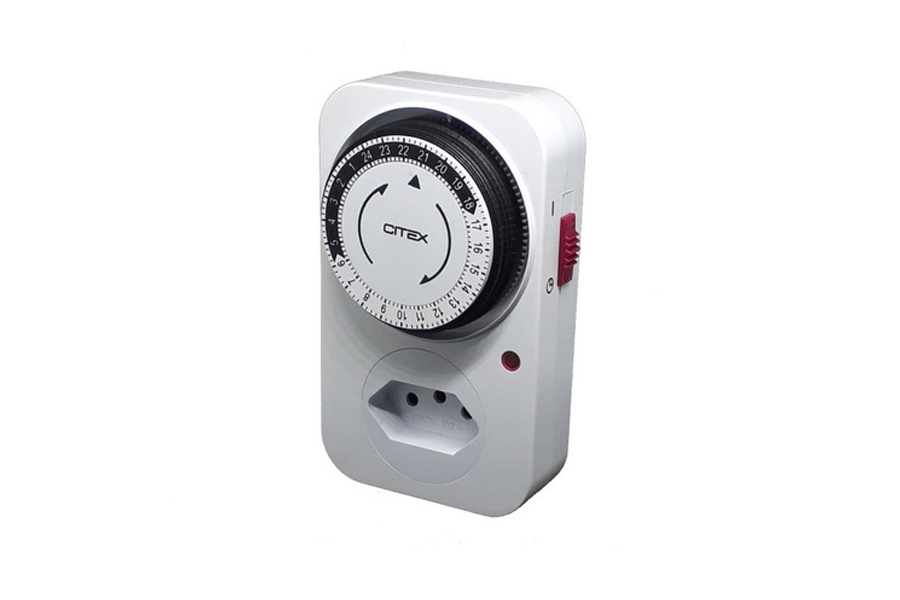 Timer Analógico Bivolt com 96 Programações | Bruno Palma Hidroponia