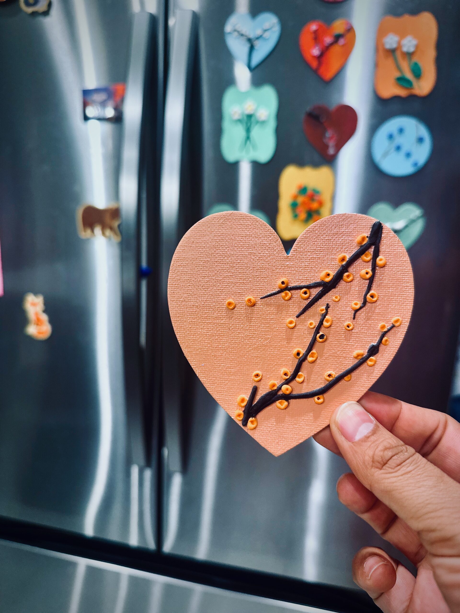 Branch of Spring Acrylic Fridge Magnets