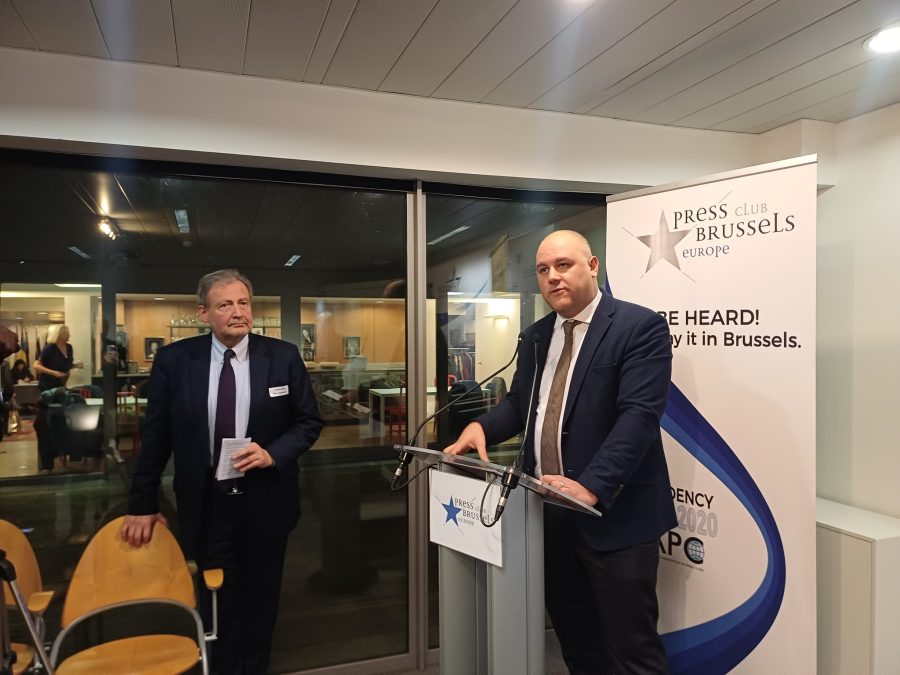 Press Club Brussels Europe New Year Reception