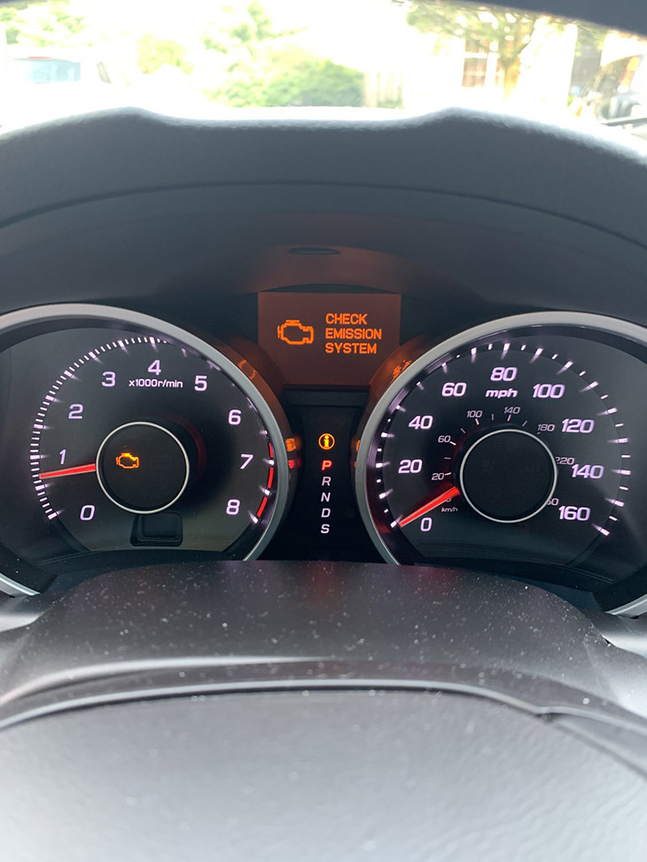 Check emission system acura tsx: fix & reset with easy steps
