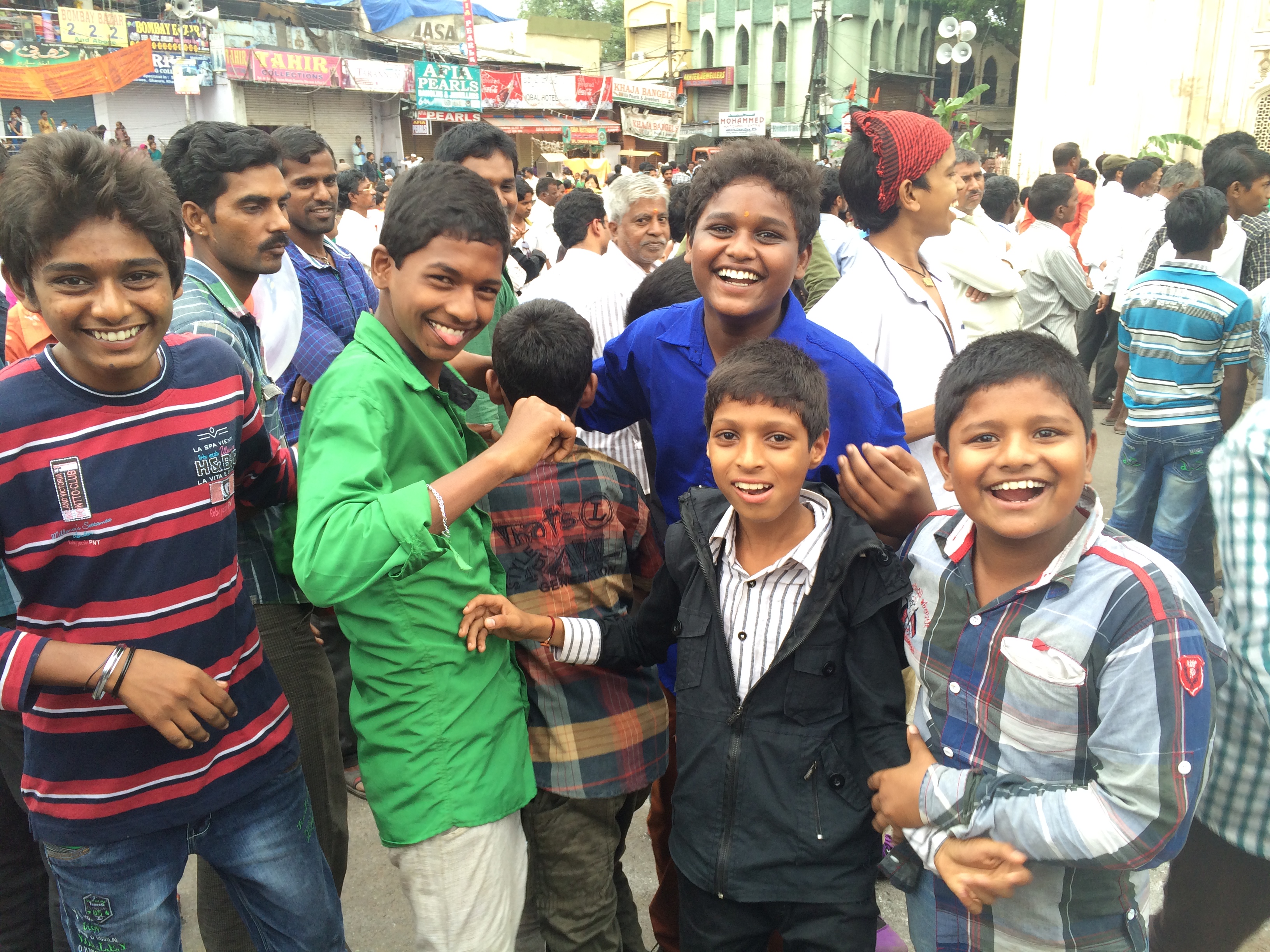 Some of the kids I met