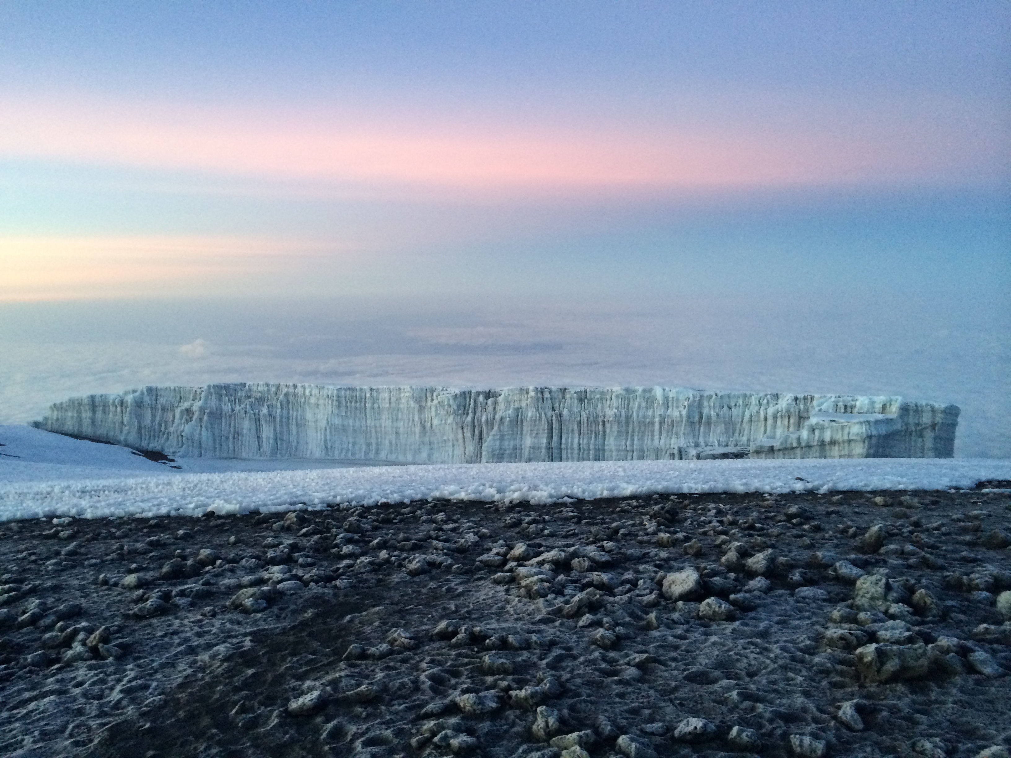 Top o' the glacier