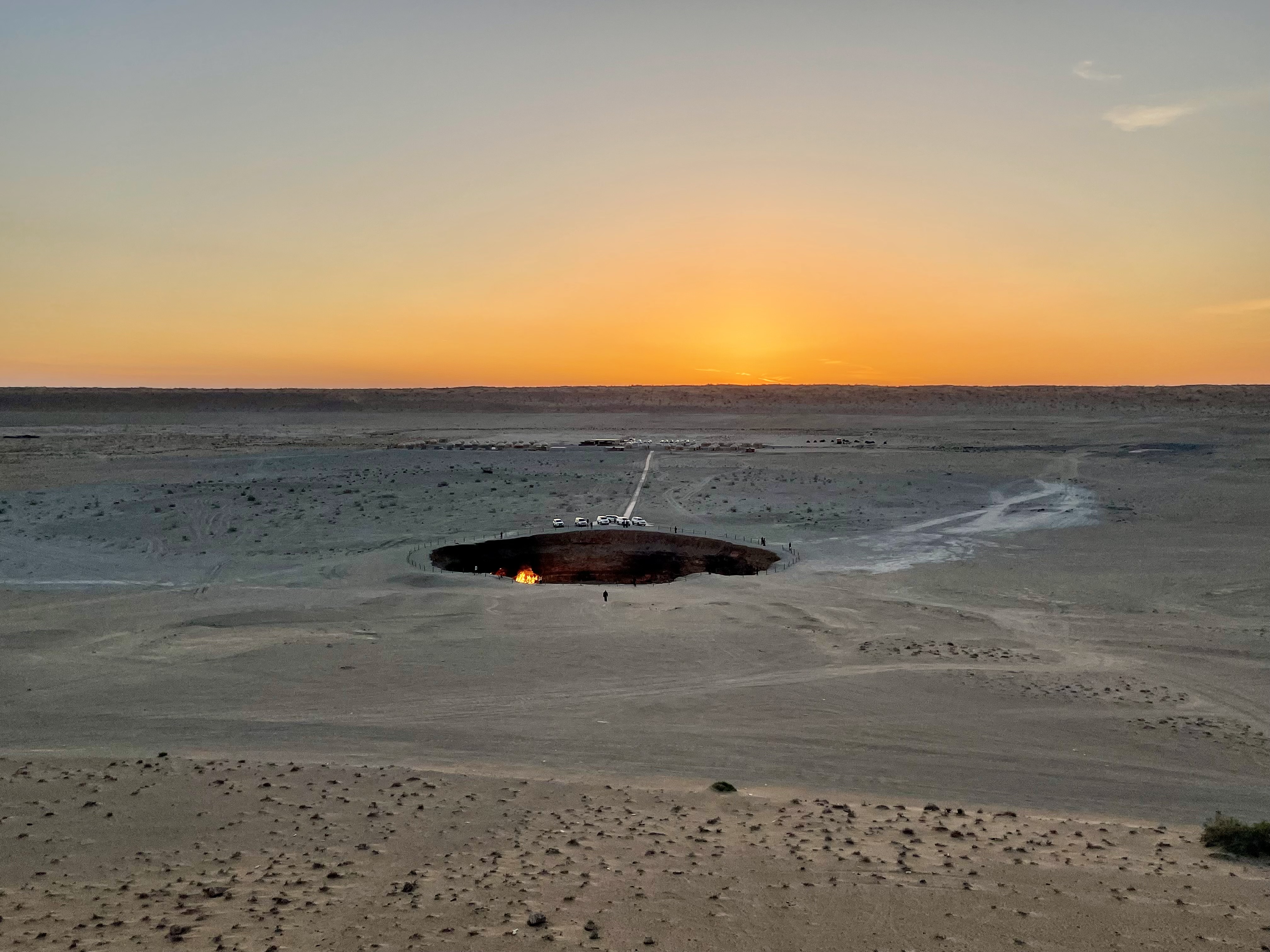 Darvaza Gas Crater aka the Gates of Hell - BryceCaster.com