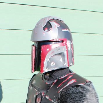 Finished Helmet Left Side