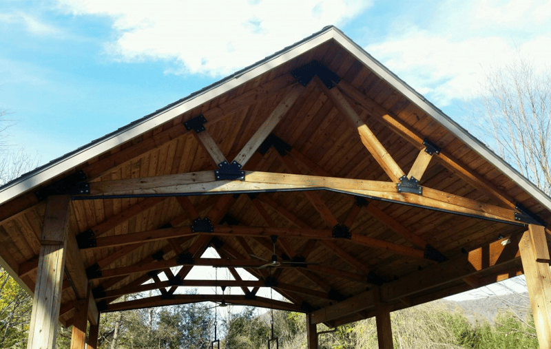 Custom Timber Frame Pavilions 1_BryerTech Construction