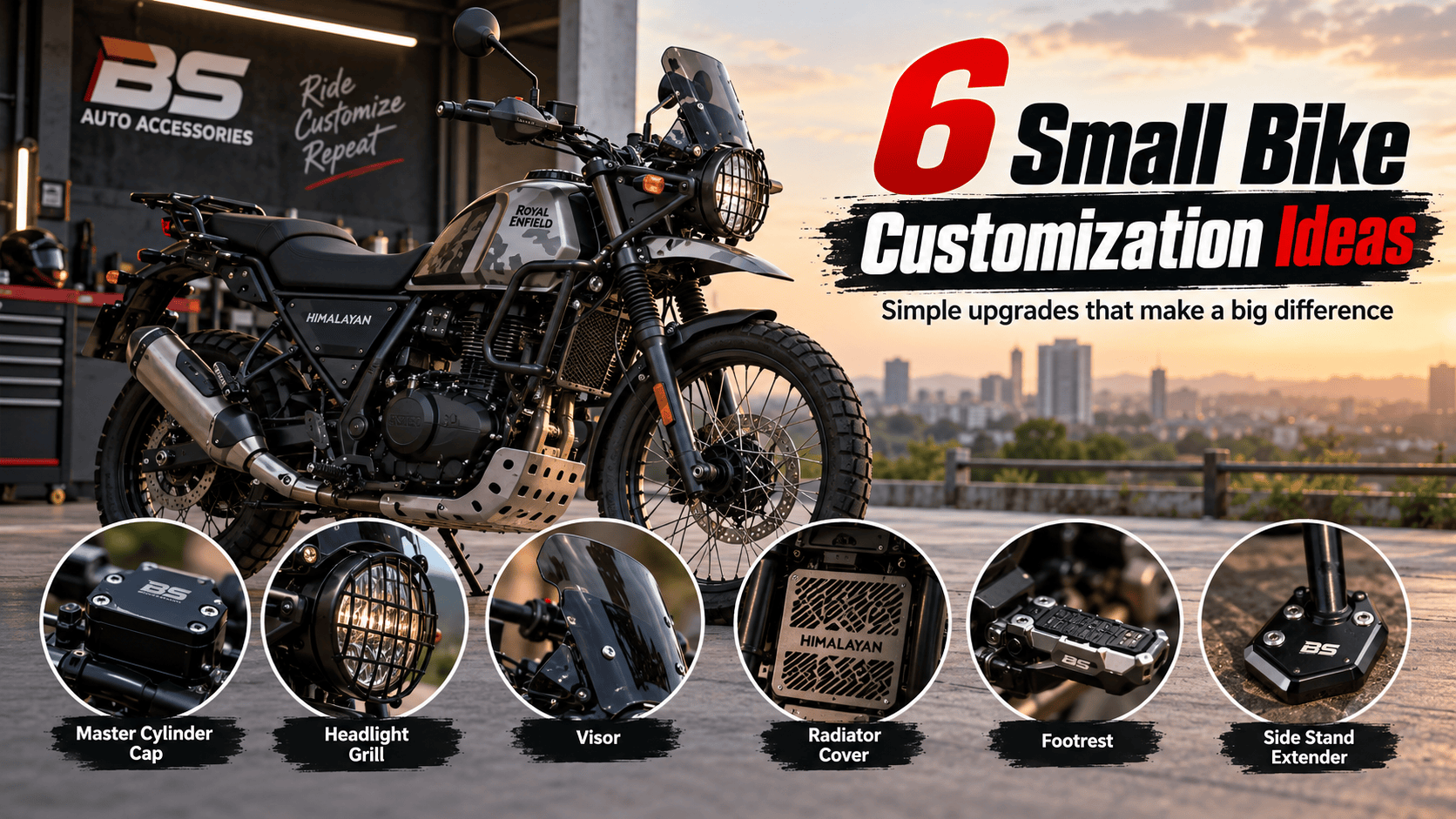 6 Small Bike Customization Ideas