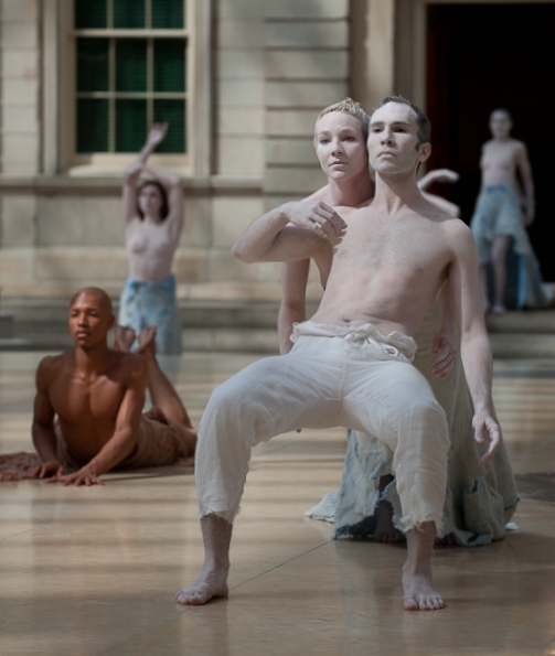 "Near The Terrace" with Jessica Harris The Metropolitan Museum Choreography by Shen Wei Photo by Olivia Fincato for Vogue Italia Online