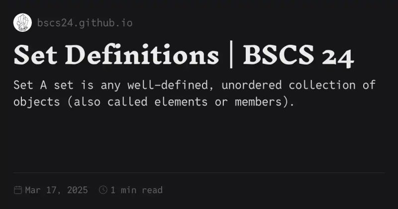 Set Representations Bscs 24 - Premium Geometric Background Gallery - High Resolution