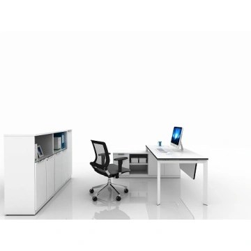Wooden Executive L Shaped Office Table Design China Manufacturer