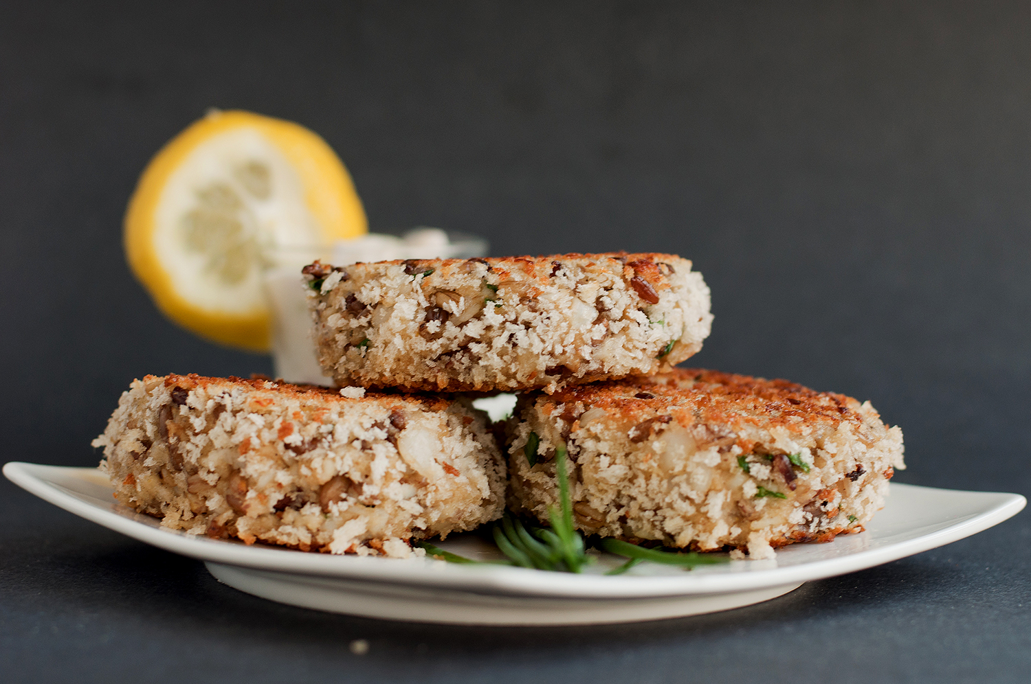 Walleye Rice Cakes Leftover Makeover