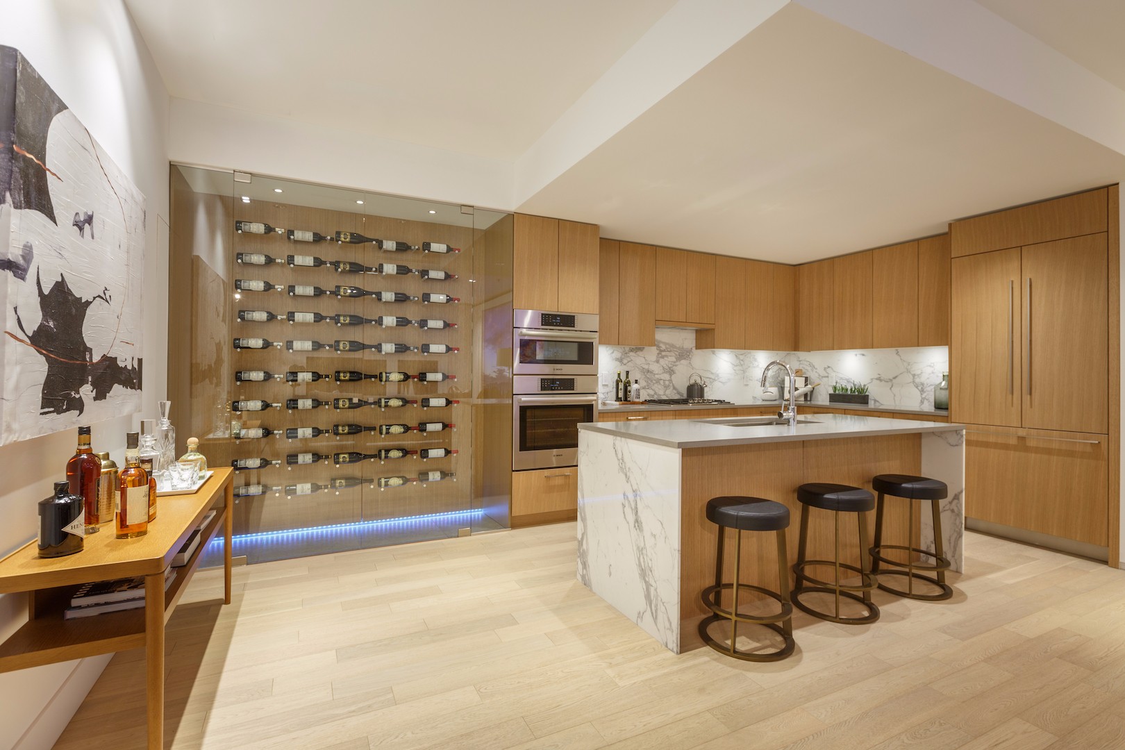 Hawthorne completed kitchen