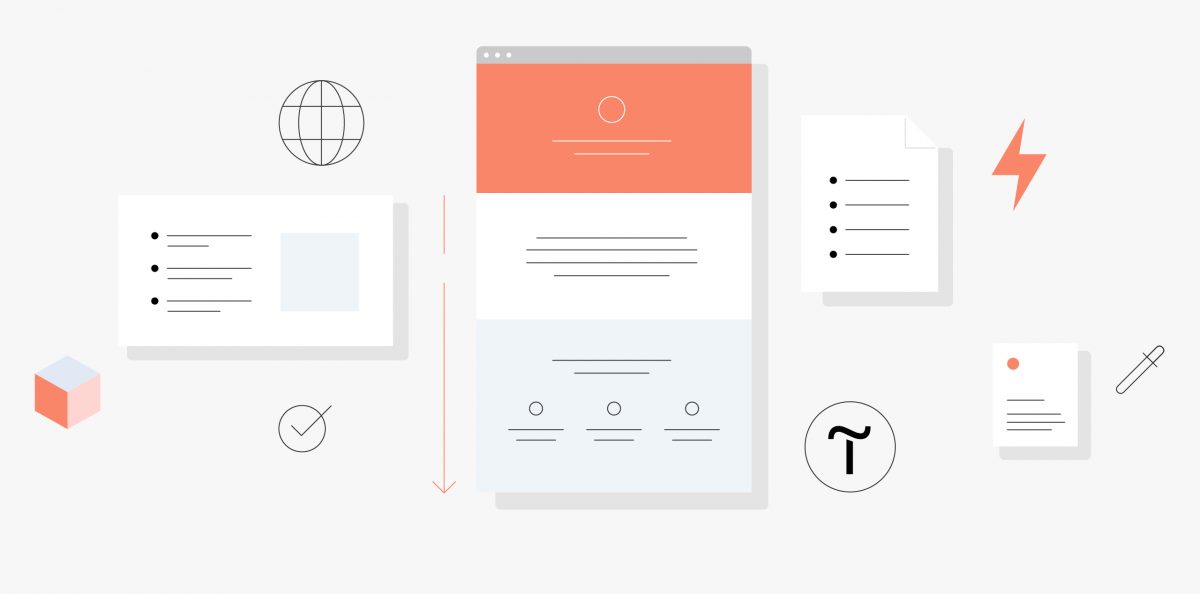 Web Design How To Use Icons On Landing Pages Blog Icons8 Com